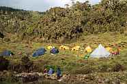 Unser Zeltlager am Sagana River